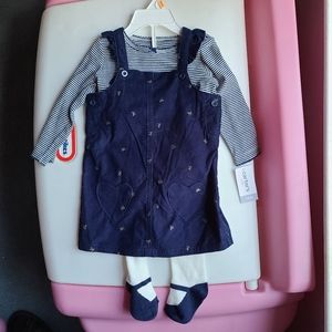 Carter's 3 piece outfit 12 months NWT